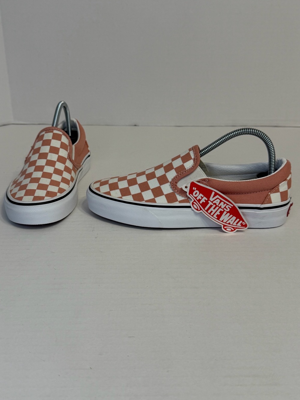 Vans Classic Slip-On Checkerboard Shoes in Rose Dawn colorway Size 6 NWT